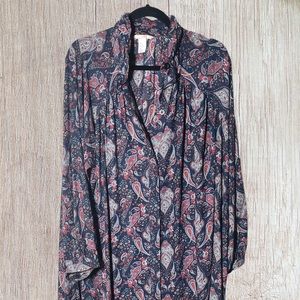 XL Modest Long sleeves Dress